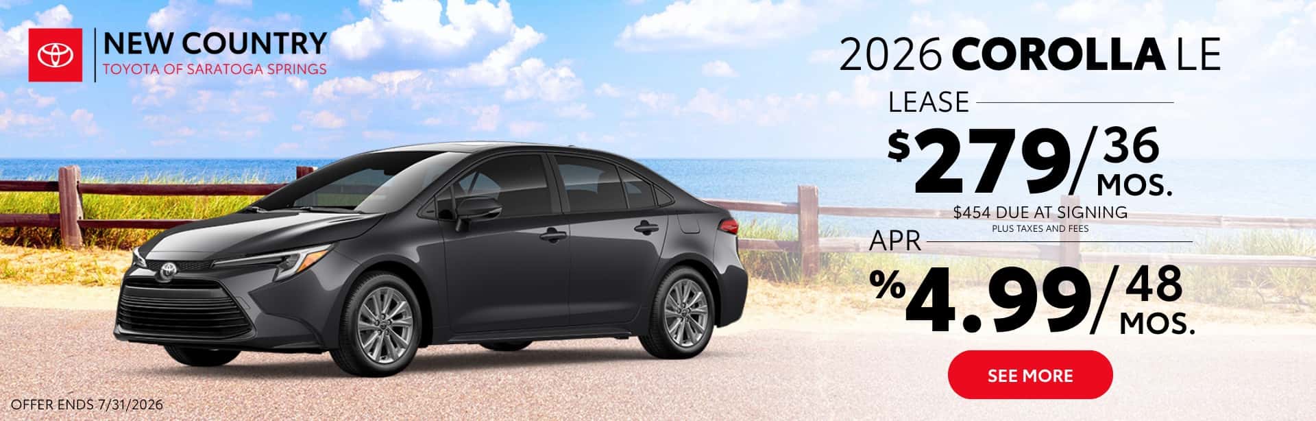 July Corolla