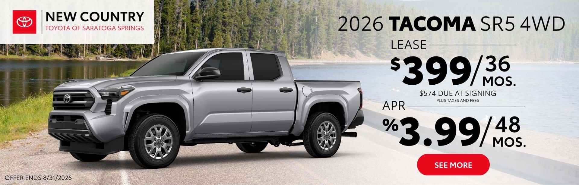 Tacoma SR5 Offer