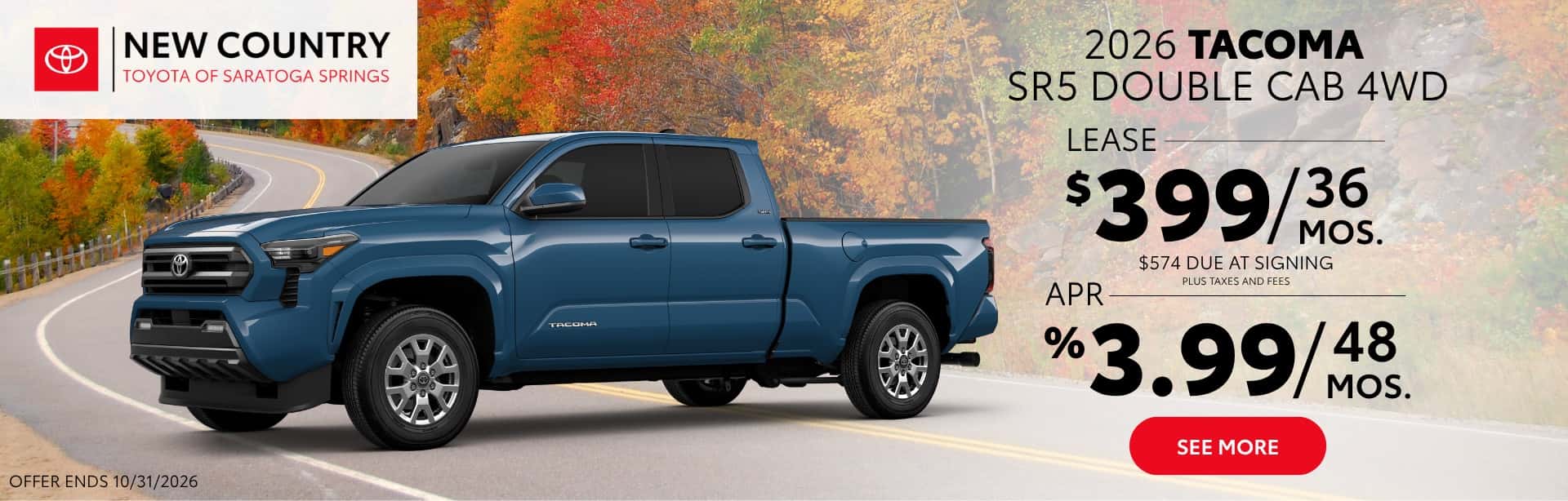 Tacoma SR5 Offer