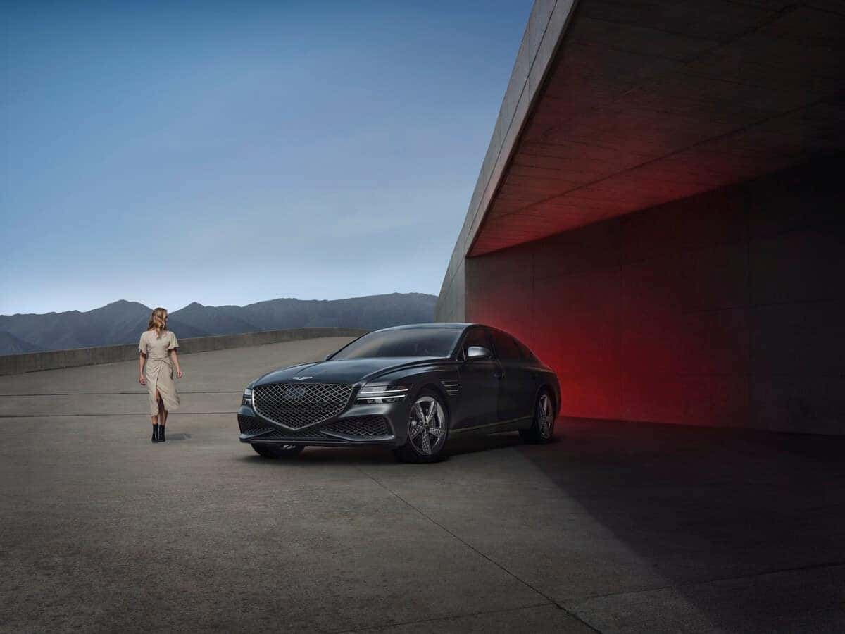 Genesis Electric G80 for Sale near Anaheim CA Norm Reeves Genesis