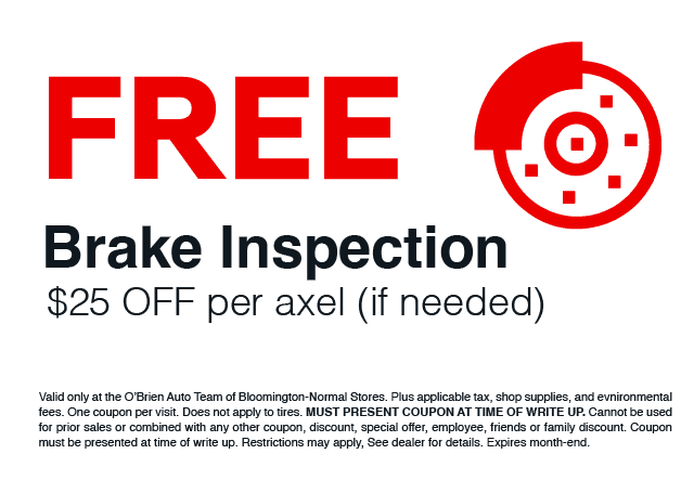 Free Brake Inspection
