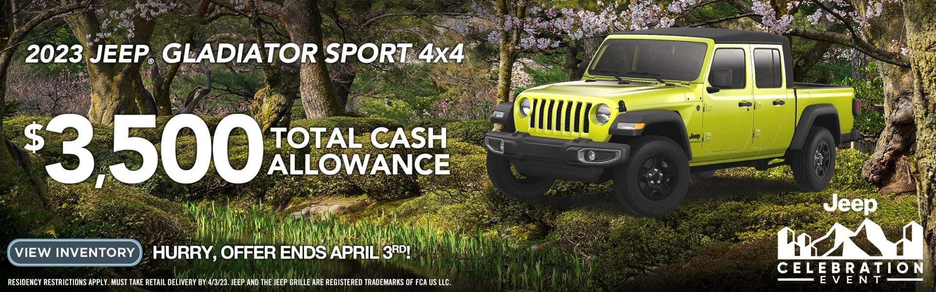 2023 Jeep Gladiator Sport