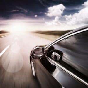 Car on Open Highway