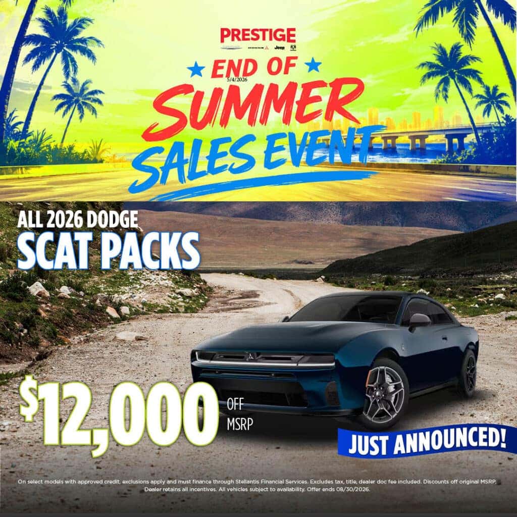 New 2026 DODGE CHARGER SCAT PACKS $12,000 OFF MSRP