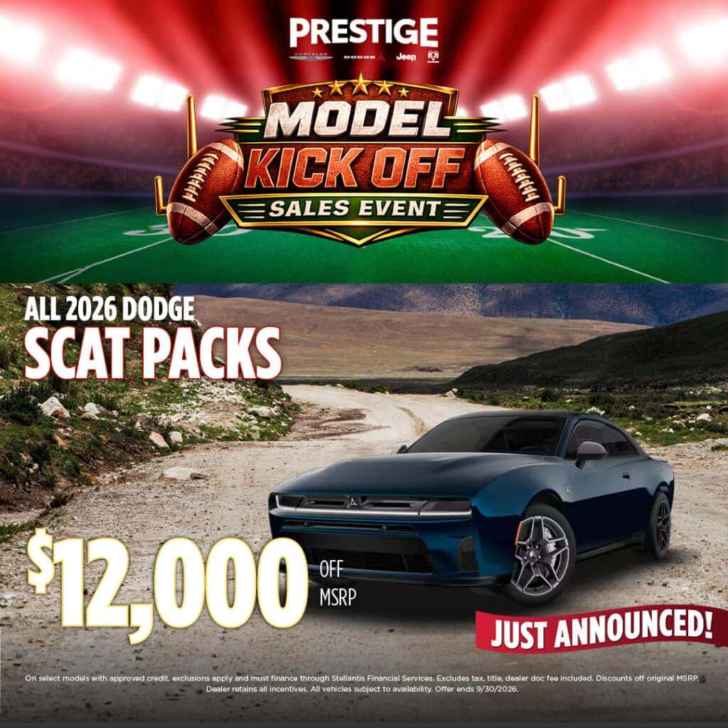 New 2026 DODGE CHARGER SCAT PACKS $12,000 OFF MSRP