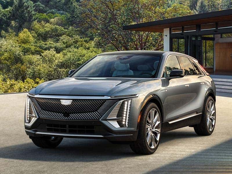 2023 Cadillac LYRIQ EV modern futuristic exterior