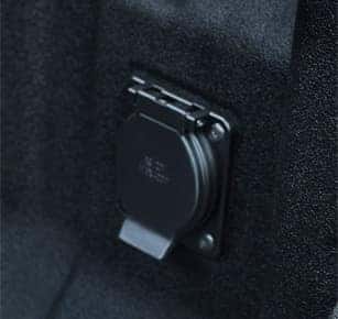 bed-mounted outlet