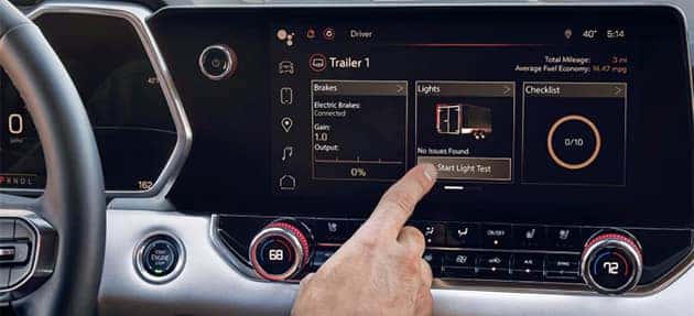 in-vehicle trailering app