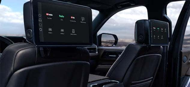 AVAILABLE REAR-SEAT MEDIA SYSTEM