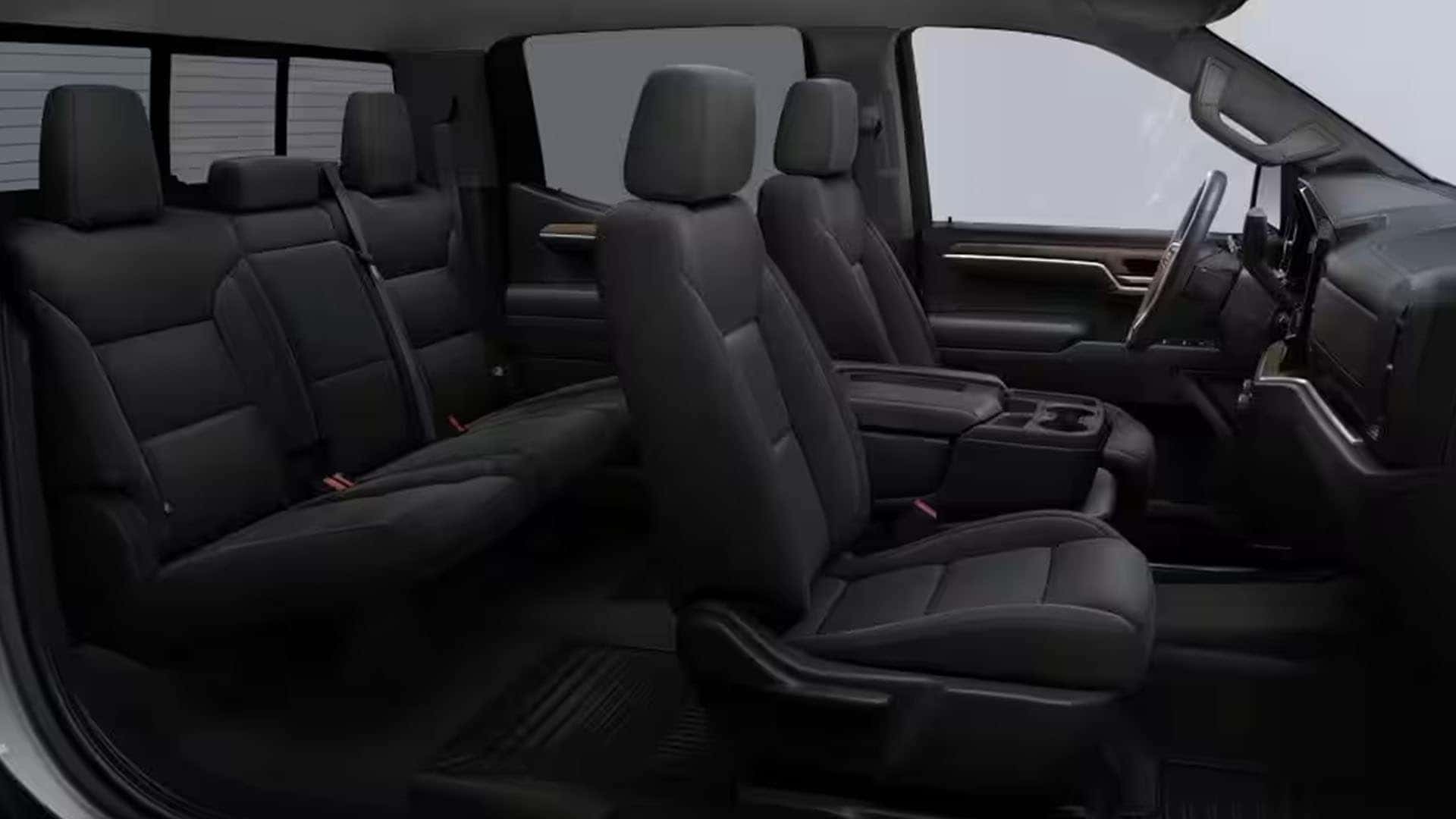 Silverado 1500 rear seat comfort