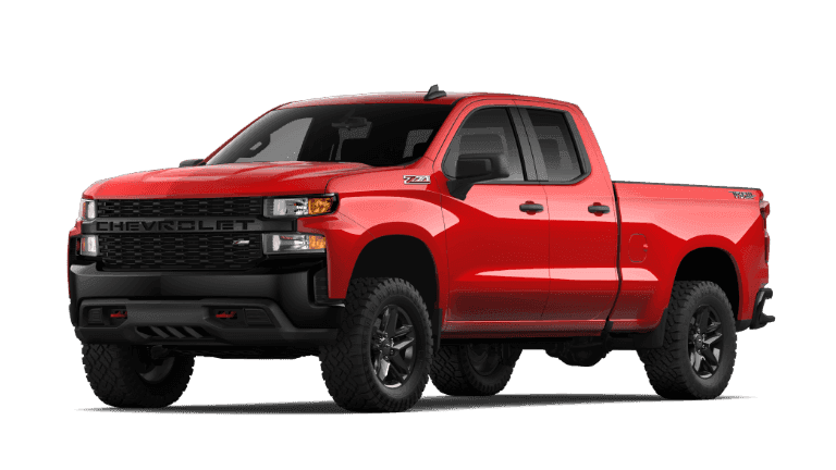 2024 Chevy Silverado 1500 Custom Trail Boss Exterior - Red Hot