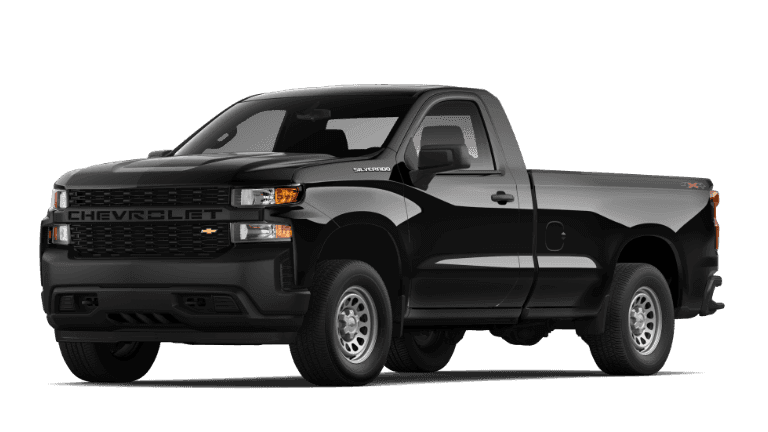 2024 Chevy Silverado 1500 WT Exterior - Black