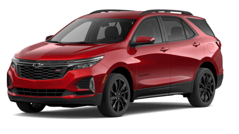2024 Chevy Equinox RS Exterior - Radiant Red Tintcoat