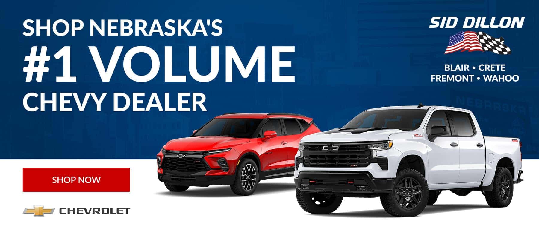 Sid Dillon ChevroletBlair Chevy Dealership in Blair, NE