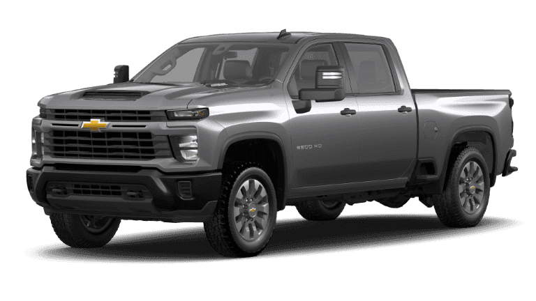 2024 Chevy Silverado 2500 HD Custom Exterior - Slate Gray