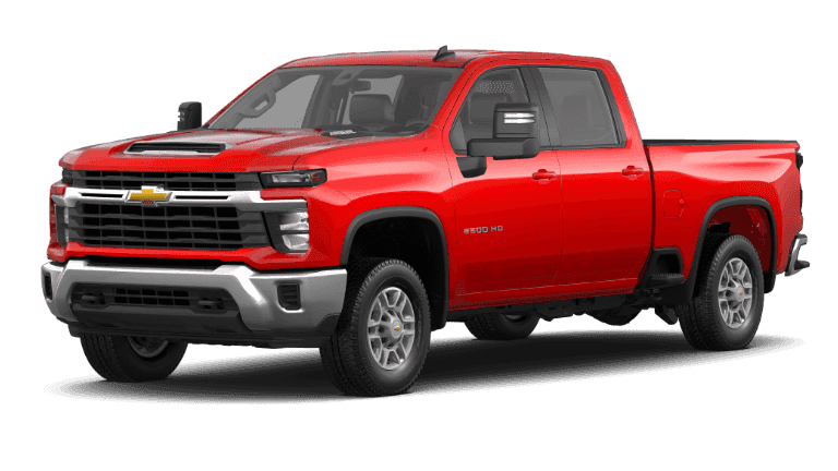2024 Chevy Silverado 2500 HD LT Exterior - Red Hot
