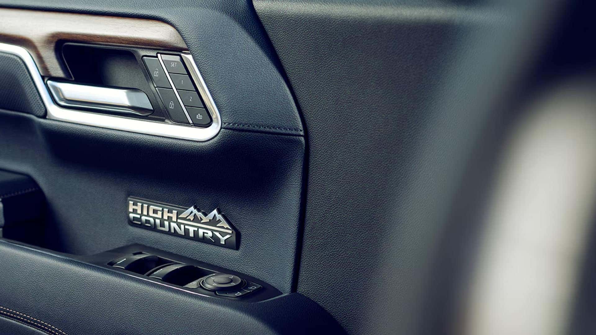 2025 Silverado 1500 crafted interior details