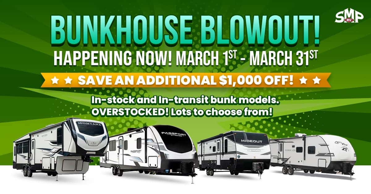 bunkhouse sale at smprv save an additional $1000 off
