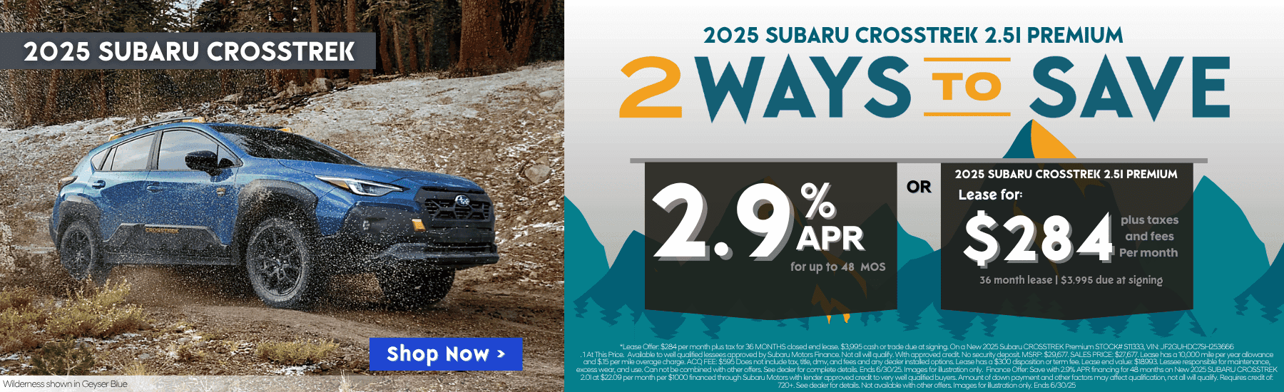 June–SUBARU-CROSSTREK-2.0l