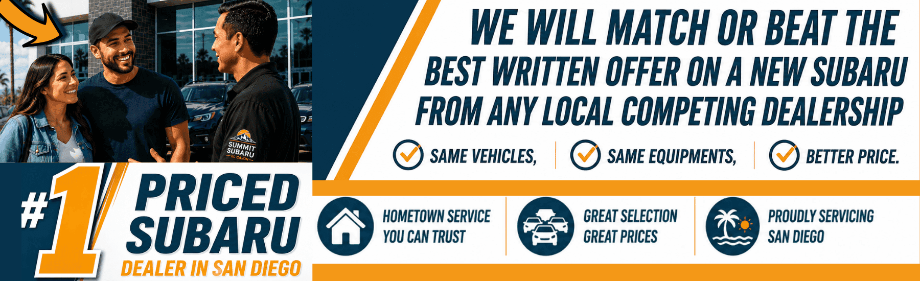 #1 priced dealership desktop slide