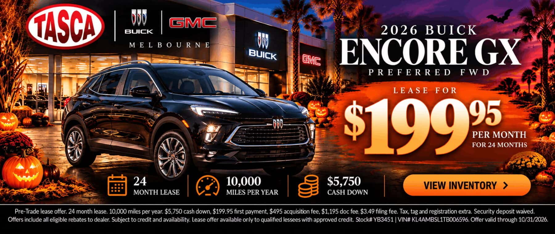 2026 Buick Encore GX October Special