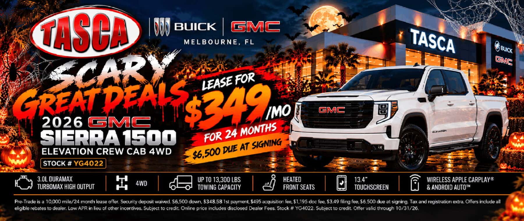 2026 GMC Sierra 1500 October Special