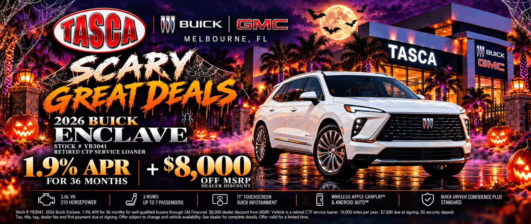 2026 Buick Enclave October Special