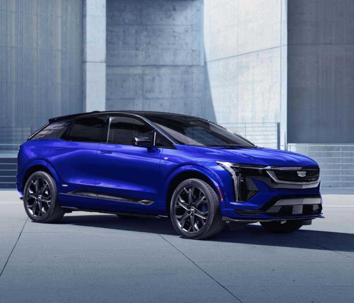 2026 Cadillac Optiq parked in a Art Structure