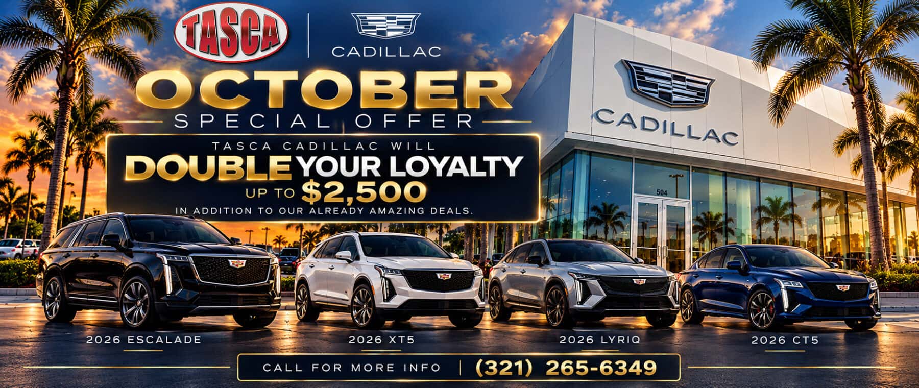 Cadillac October deal