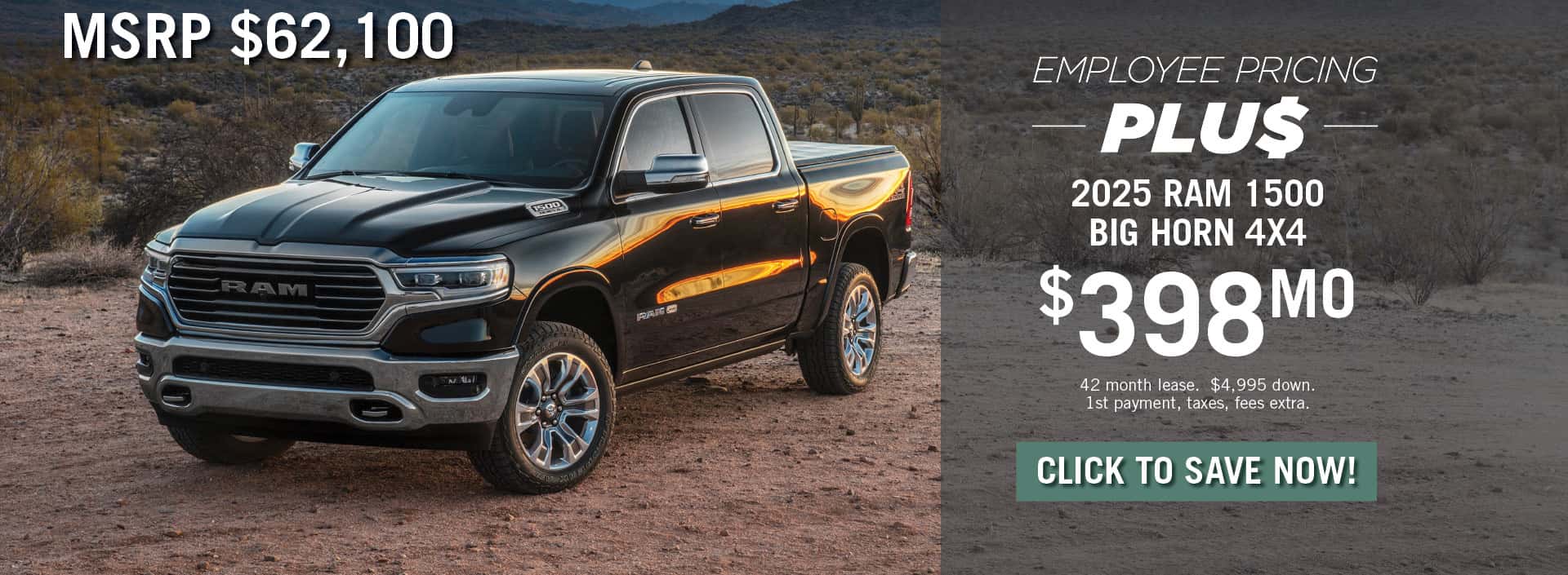 2025 Ram 1500 May 2025 Special Banner