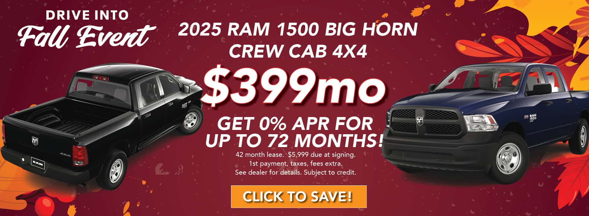 Ram 1500 October Special