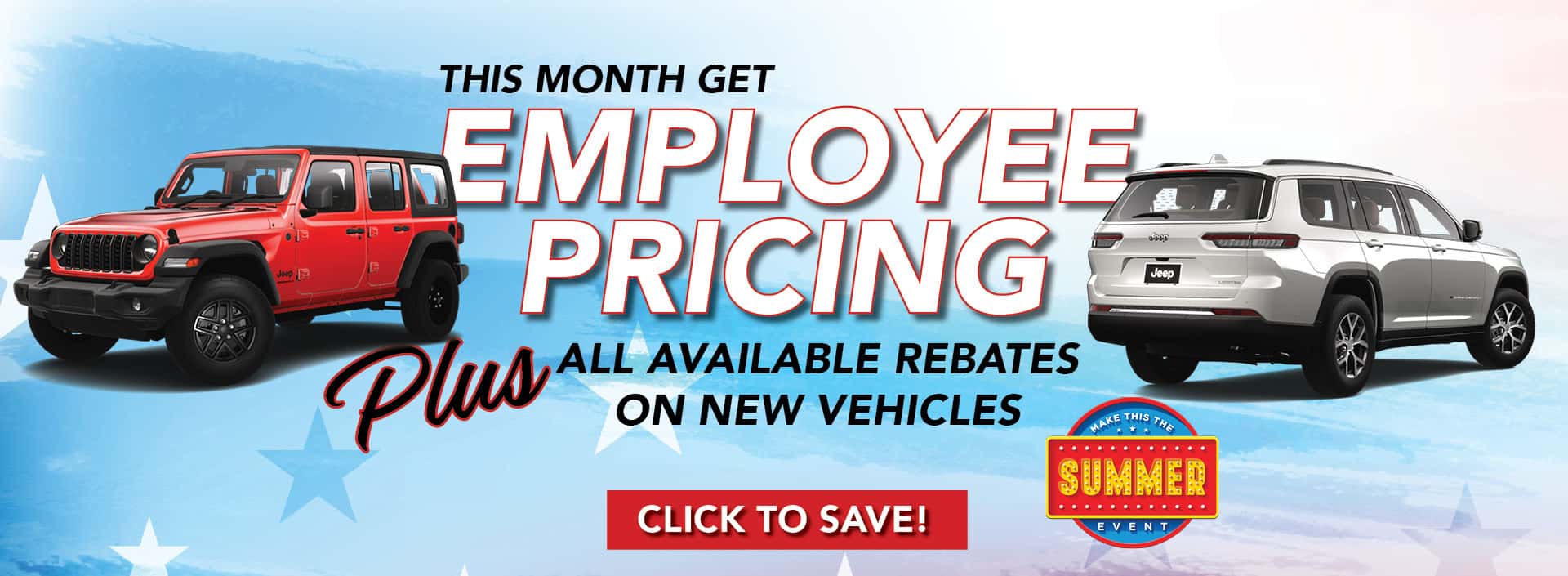 Employee Pricing July 2025