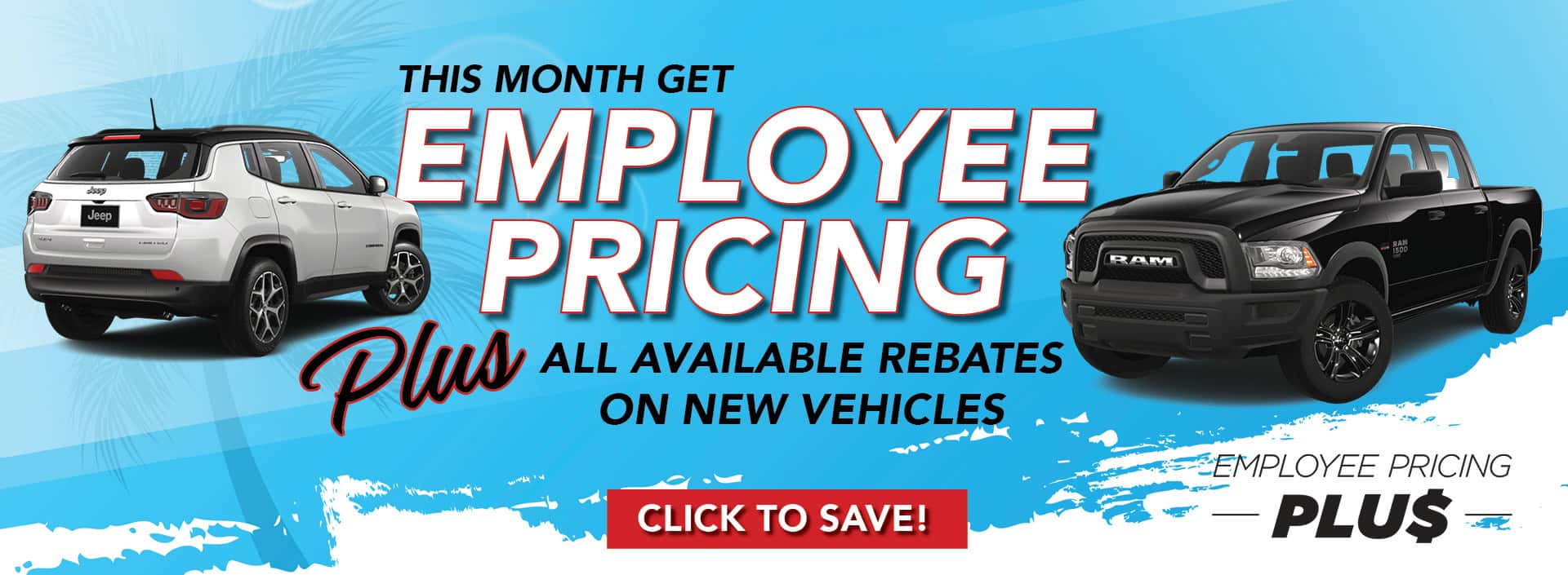 Employee Pricing June 2025 Banner