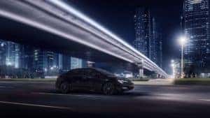 Toyota_Corolla_Driving_In_City_At_Night