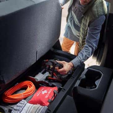 Tundra Hybrid Storage Compartments