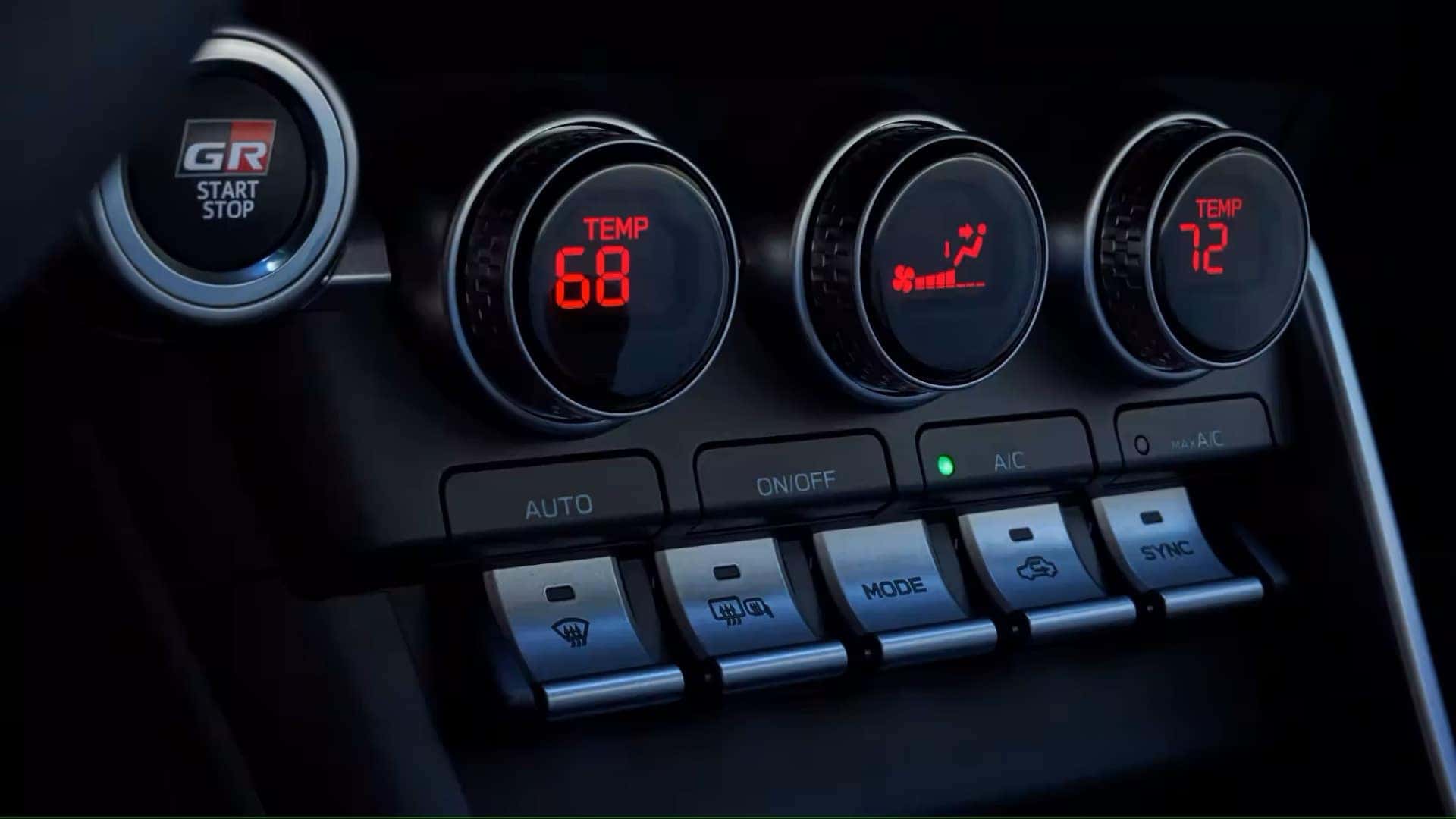 GR86 AC Controls