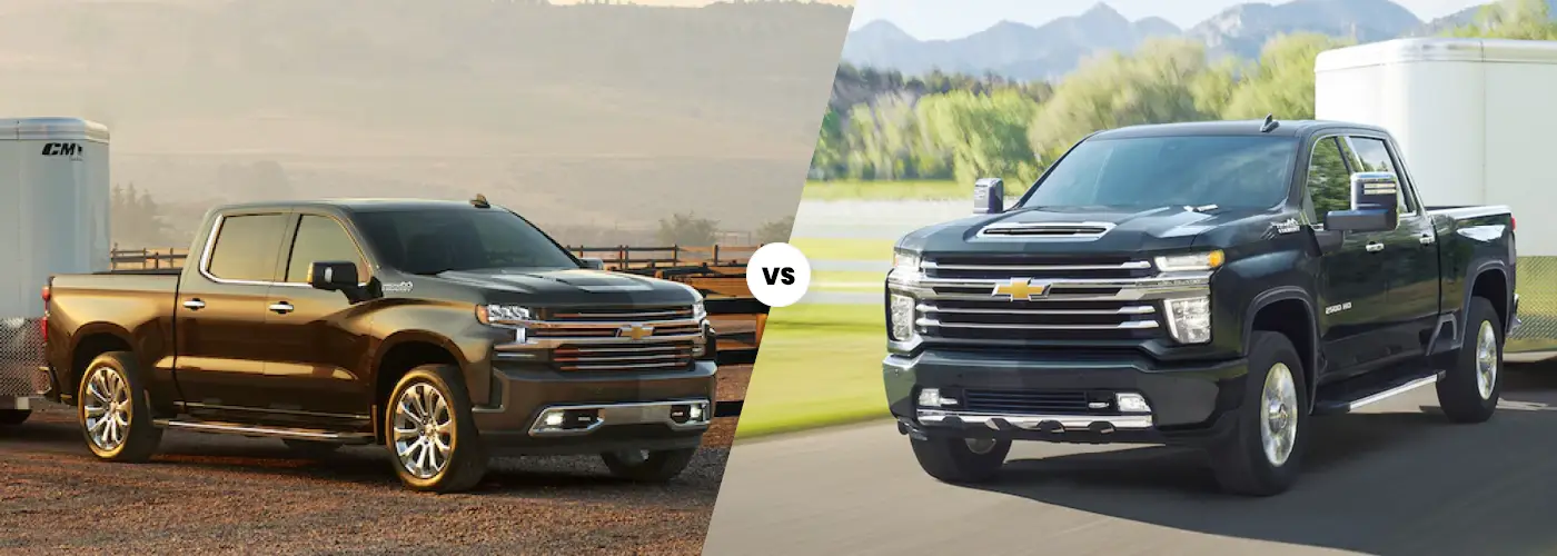 Compare the 2021 Chevy Silverado 1500 vs. 2500 | Transwest Chevrolet