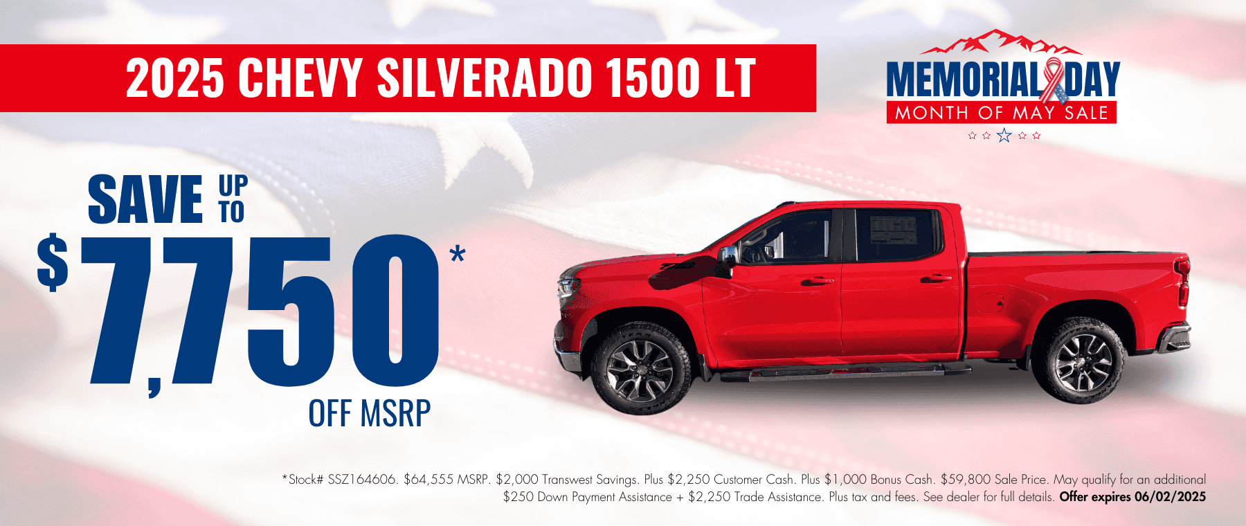5-7-25_Transwest-Sterling-2025-Chevy-Silverado-1500-LT-Memorial-Day-Website-Banner–2-