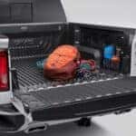 White GMC Sierra 1500 truck Bed Tools