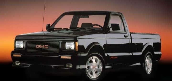 Black GMC Syclone Truck