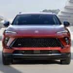 Red Buick Envision SUV Front Bumper