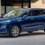 Blue Buick Enclave SUV
