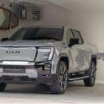 Silver GMC Sierra Denali EV Edition 1 Pickup Truck