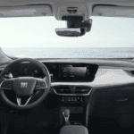 2026 Buick Encore GX premium interior dashboard and steering wheel view