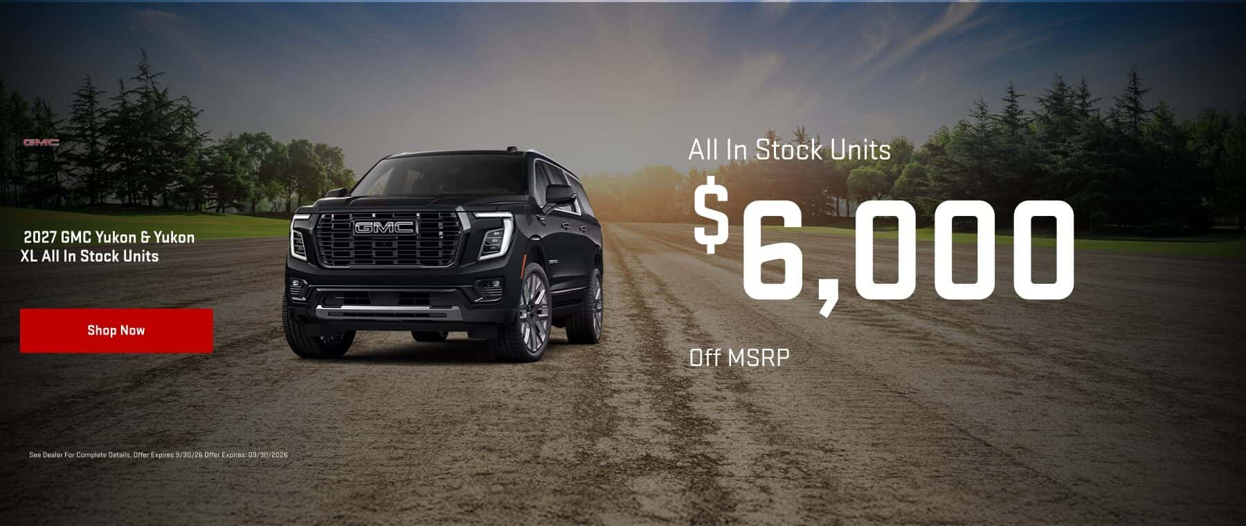 September Yukon Offer