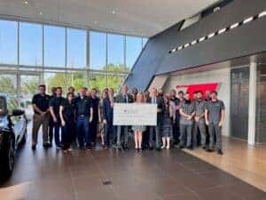 Audi Gainesville supporting RMHC