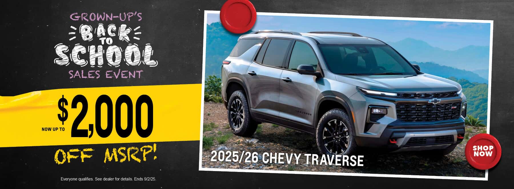 '25 & '26 Chevy Traverse Deals St Louis