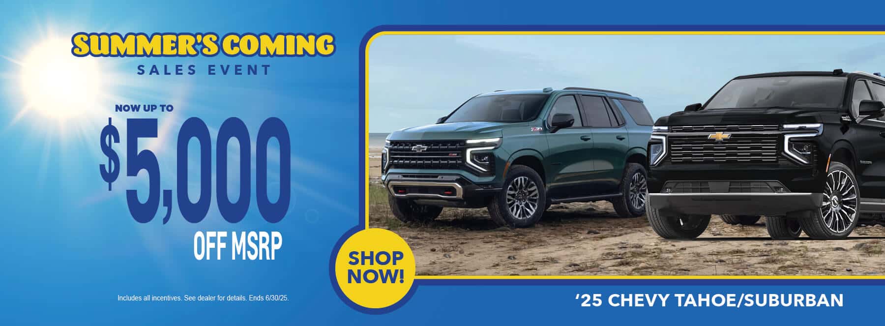 '25 Chevy Tahoe & Suburban Deals St Louis