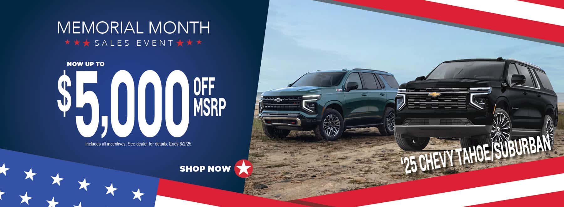 '25 Chevy Tahoe & Suburban Deals St Louis