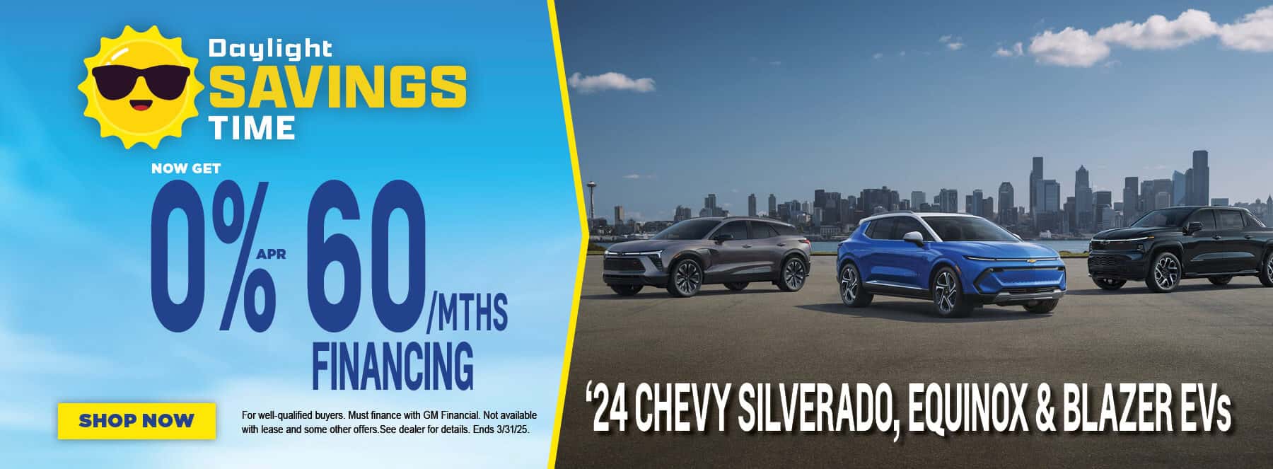 '24 Chevy EV 0% FInancing